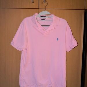 Polo by Ralph Lauren Men's Light Pink Polo Shirt